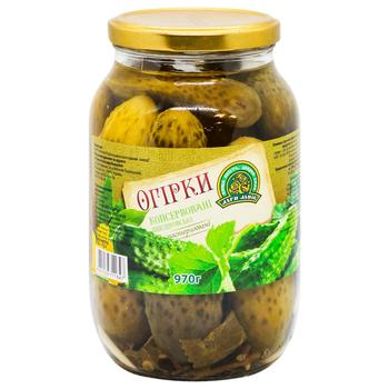 Огурцы Дары Ланов 970г - купить, цены на МегаМаркет - фото 1