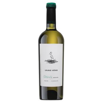 Leleka Wines Sukholymans`kyi White Dry Wine 11.8% 0.75l