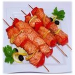 Шашлик із сьомги