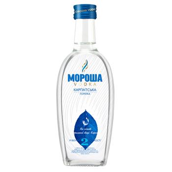 Водка Мороша Карпатская 40% 200мл - купить, цены на МегаМаркет - фото 1