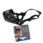 Dog muzzle Trixie №2 black plastic Germany