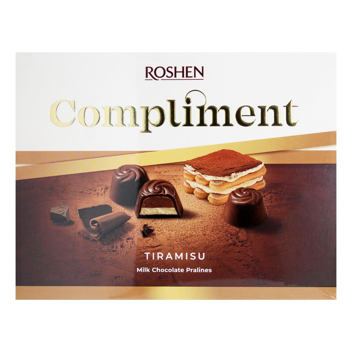 

Конфеты Roshen Tiramisu Compliment 120г
