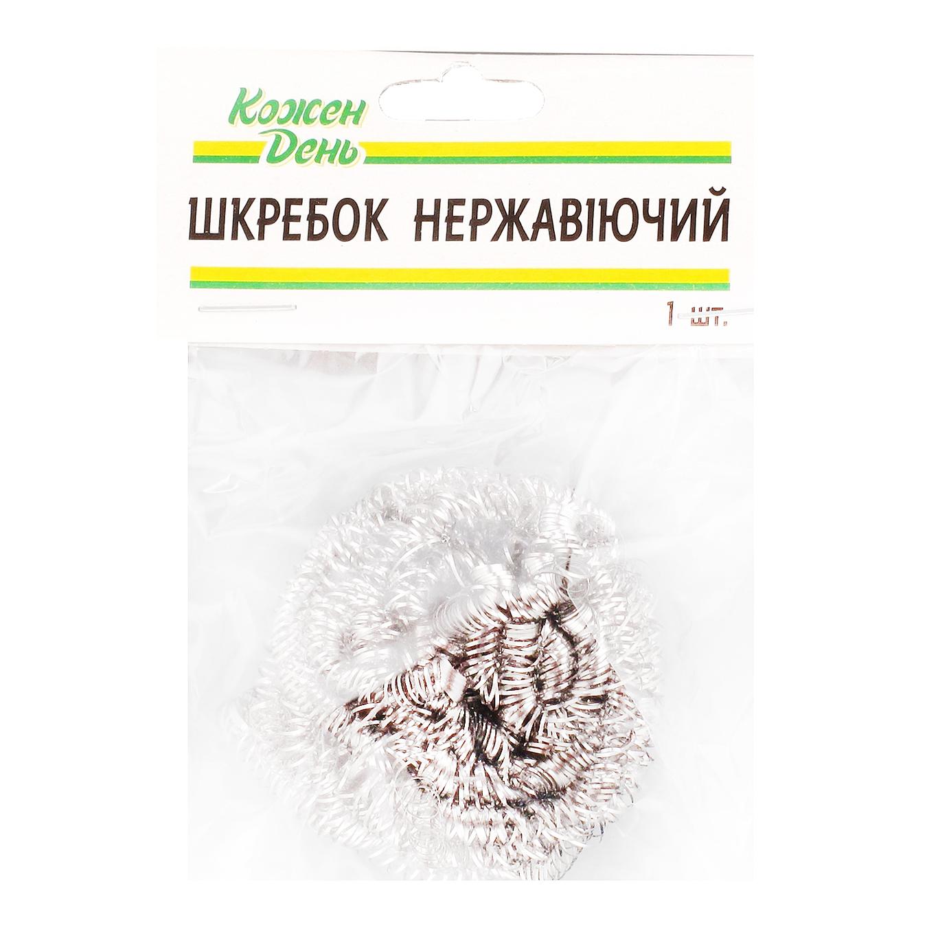 

Скребок кухонный Ашан нержавеющий 1шт