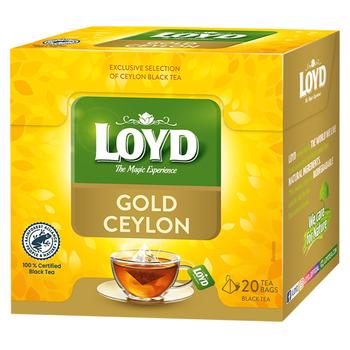 Чай чорний Loyd Gold Ceylon 2г*20шт