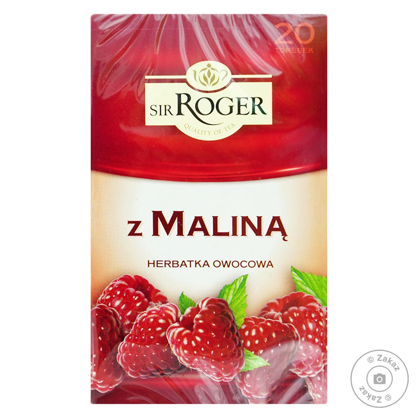 

Чай фруктовый Малина Sir Roger 2г x 20