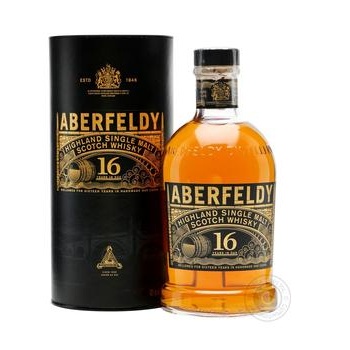 Віскі Aberfeldy 16років 0,7л в тубусі х6 купити, ціни на МегаМаркет - фото 2