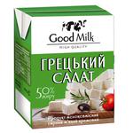 Продукт молокосодержащий сырный Good Milk Греческий салат мягкий кремовый 50% 200г