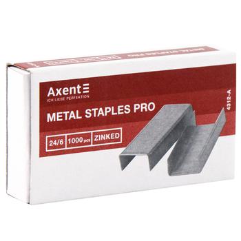 Скобы Axent PRO 24/6 1000шт - купить, цены на METRO - фото 3