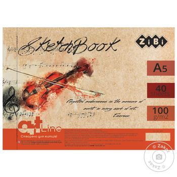 ZiBi А5 Sketchbook 40 sheets - buy, prices for - photo 1