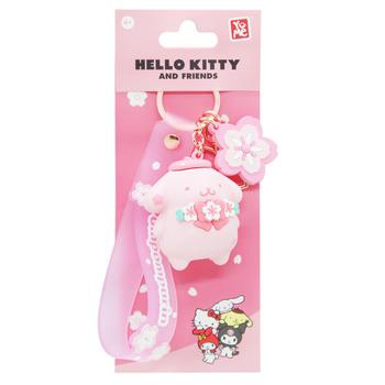 Брелок Hello Kitty сакура помпомпурін