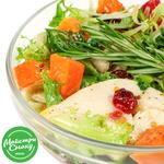Salad with Pumpkin and Chicken Fillet