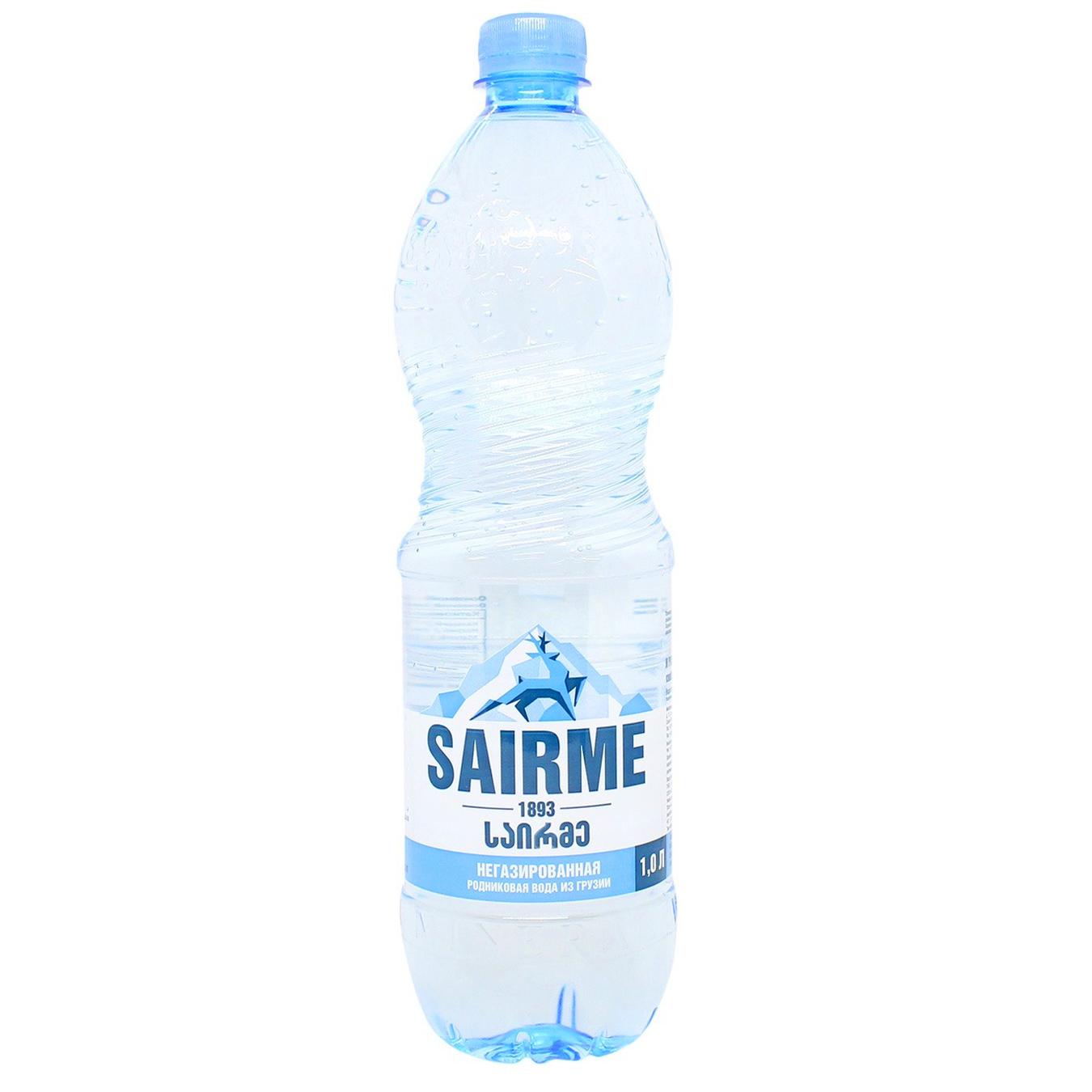 

Вода Sairme родниковая 1л