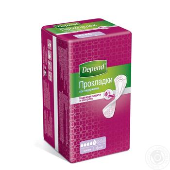 Pads Depend Super 8pcs - buy, prices for MegaMarket - photo 1