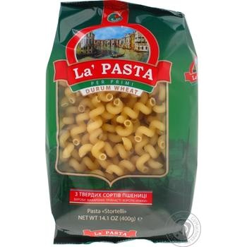 Макаронні вироби La Pasta ріжки 400г купити, ціни на МегаМаркет - фото 1
