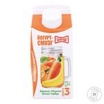 Йогурт-смузи Злагода Абрикос-Морковь-Банан-Тыква обогащенный Омегой-3 2% 280г