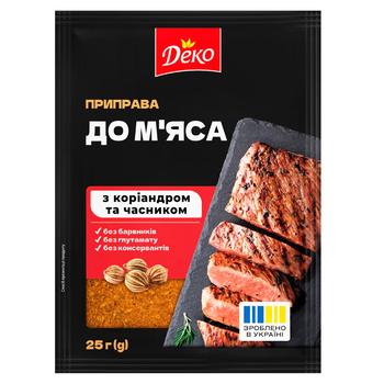 Приправа Деко до м’яса 25г - купити, ціни на NOVUS - фото 1
