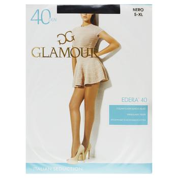 Колготы Glamour Edera женские 40 Den р5 Nero - купить, цены на NOVUS - фото 1