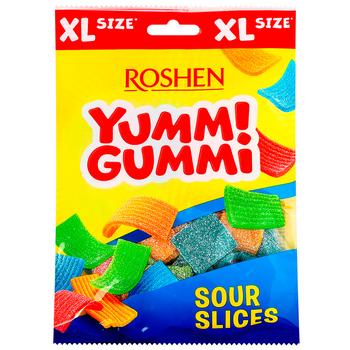 Цукерки Roshen Yummi Gummi Sour Apples желейні 165г - порівняйте