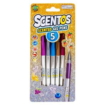 Scentos Shine Metallic Gel Pen 5colors - buy, prices for COSMOS - photo 1