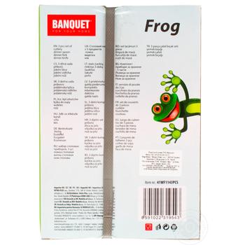 Set of Children's Cutlery Frog - buy, prices for Auchan - photo 3