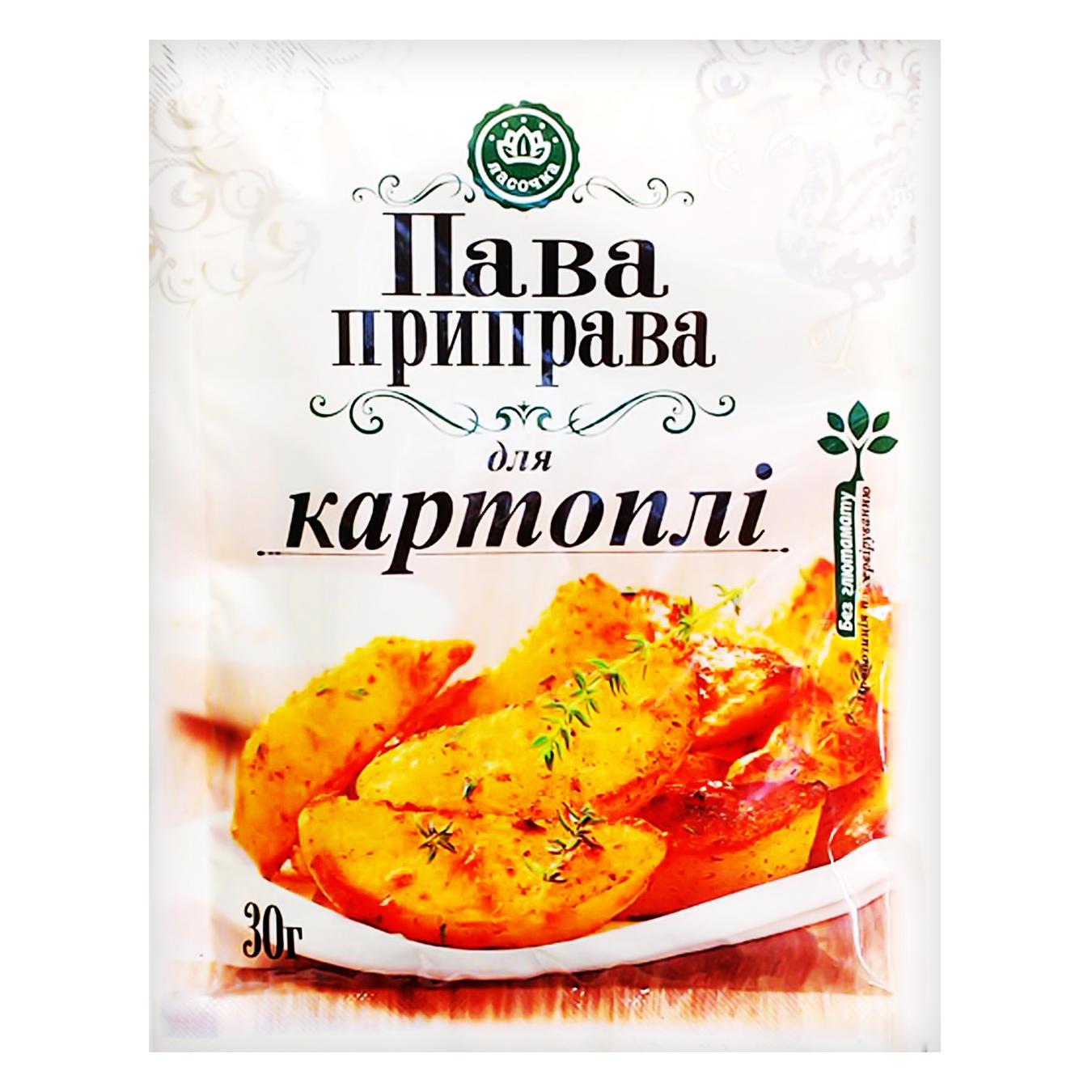 

Приправа Ласочка Пава приправа для картошки 30г