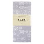 Soho Dish Drying Mat 38x51cm Light Grey