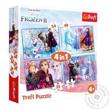 Trefl Icy Heart 2 Puzzles 4 in 1 - buy, prices for - photo 1