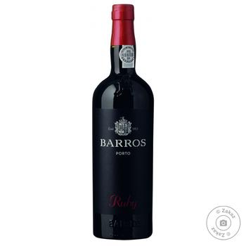 Berros Ruby Porto Red Sweet Wine 19.5% 0.75l - buy, prices for - photo 1
