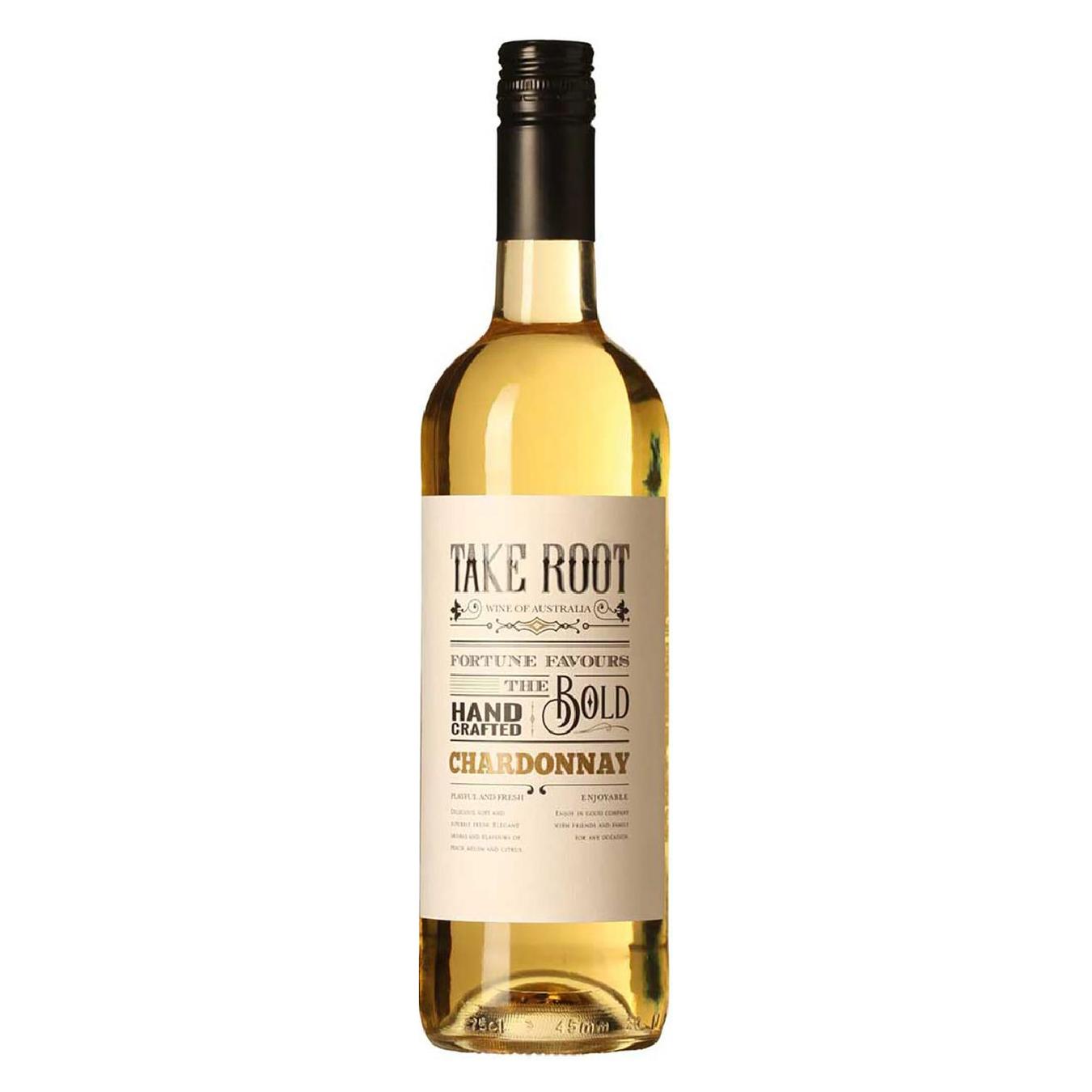 

Вино Take Root Chardonnay белое сухое 12,5% 0,75л