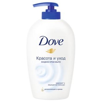 Жидкое крем-мыло Dove Красота и уход 250мл купить, цены на МегаМаркет - фото 1