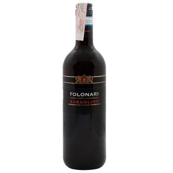 Folonari Bardolino Red Dry Wine 12% 0.75l - buy, prices for ULTRAMARKET - photo 1