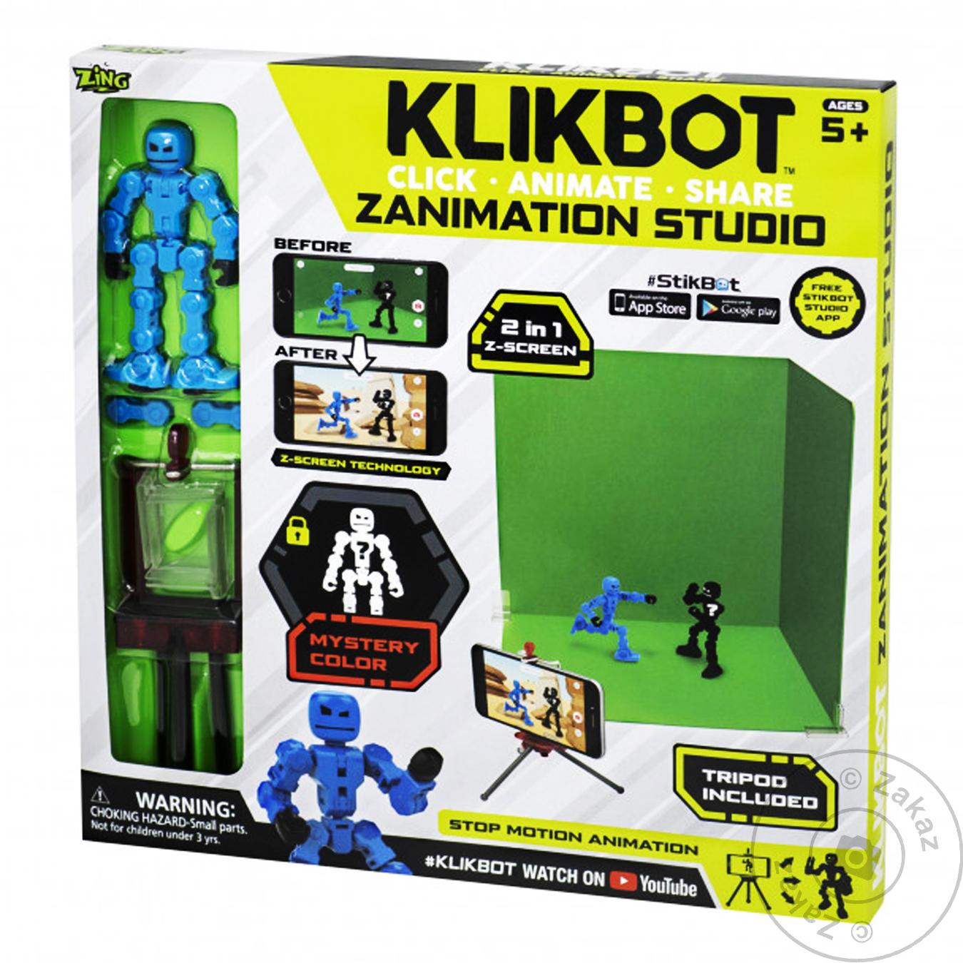 

Игрушка Klikbot игровой набор для анимационного творчеств