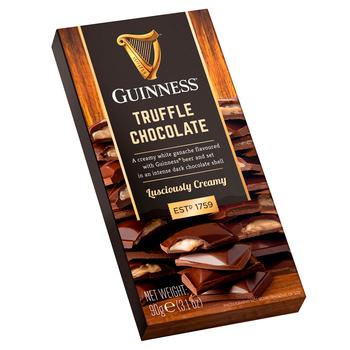 Конфеты Guinness Темный шоколад трюфельная начинка  90г