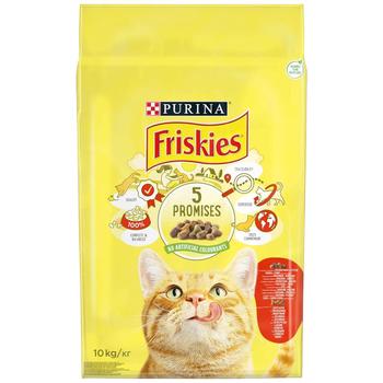 Корм сухий Friskies М'ясо, курка та овочі для котів - купити, ціни на Ідеал - фото 2