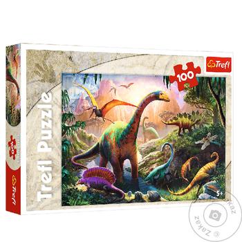 Trefl Dinosaur Land Puzzle 100elements - buy, prices for - photo 1