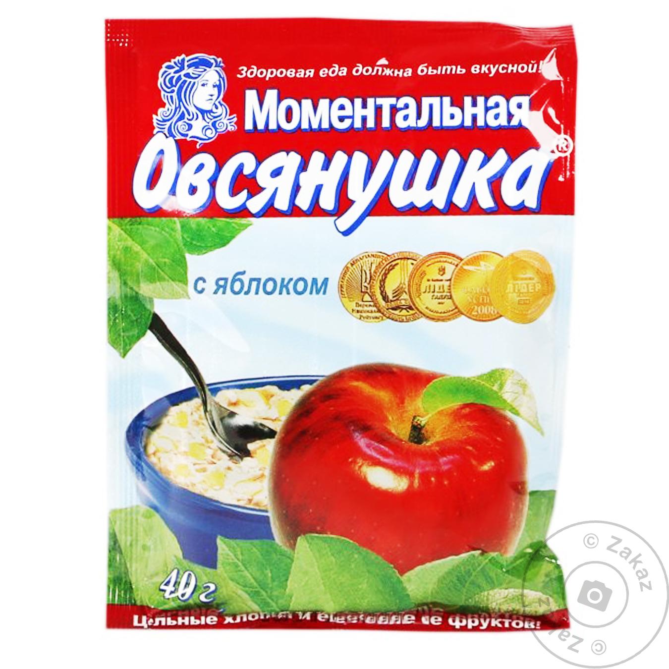 

Каша овсяная Овсянушка с яблоком 40г