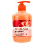 Fresh juice Cream-soap liquid Peach and magnolia 460ml