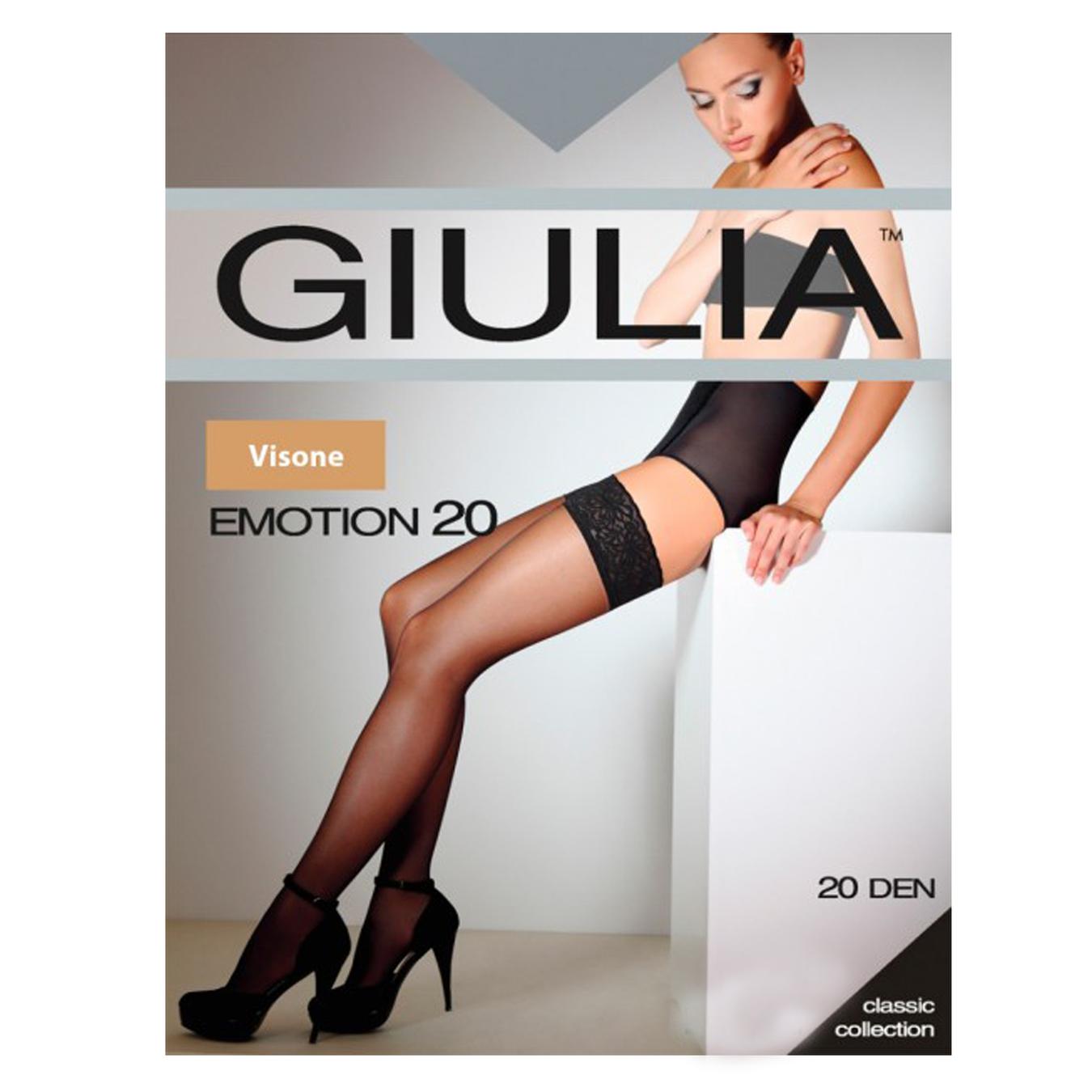 

Колготы Giulia Emotion 20 Den женские р.4 Visone