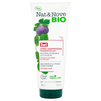 Кондиционер Naturanove Bio для волос Маска 2в1 Инжир 200мл - купить, цены на ULTRAMARKET - фото 1