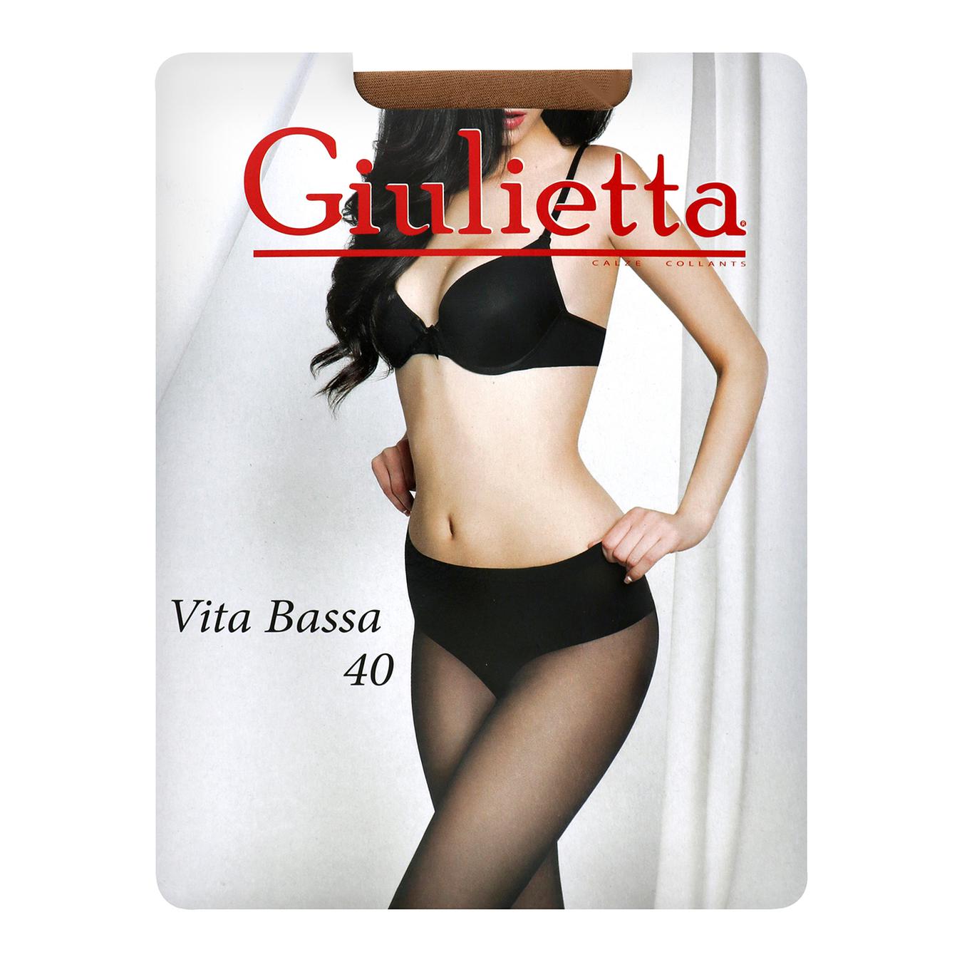 

Колготки Giulia Vita Bassa nero женские 40ден 4р