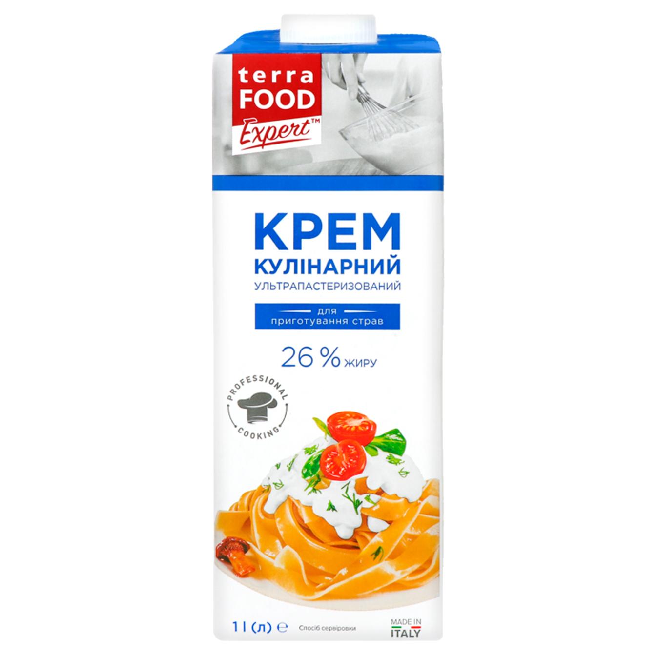 

Крем Terra Food Expert кулинарный 26% 1л