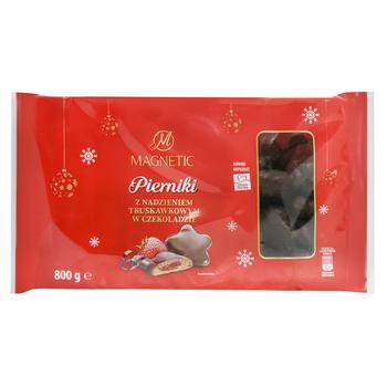 pryaniki strawberry magnetic strawberries with cream 800g