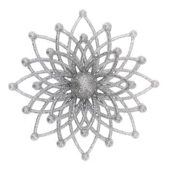 Mis Lt Snowflake Molecule 3D Christmas Decoration in Assortment - buy, prices for COSMOS - photo 3