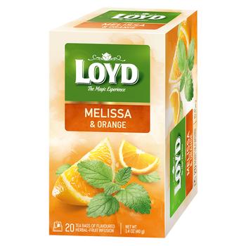 Loyd Melissa and Orange Herbal Tea 2g*20pcs