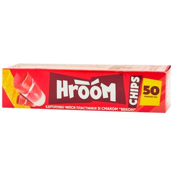 Чипси Hroom смак Бекону 50г - купити, ціни на - фото 1