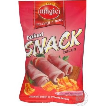 Снеки Magic жареные со вкусом бекона 50г купить, цены на МегаМаркет - фото 3