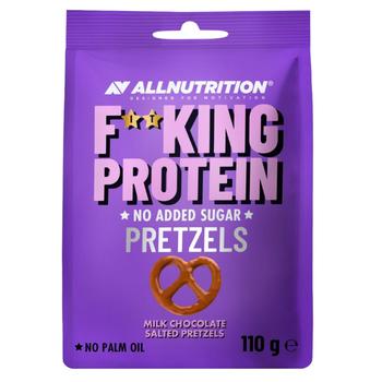 AllNutrition Milk Chocolate Flavored Protein Pretzels 110g - buy, prices for NOVUS - photo 1