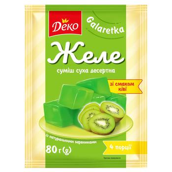 Deko Kiwi Jelly 80g - buy, prices for NOVUS - photo 1