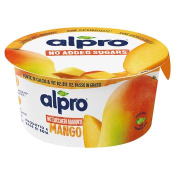 Йогурт соевый Alpro Mango без сахара 135г