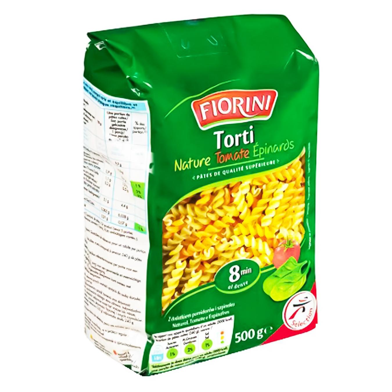 

Макаронные изделия Fiorini трехцветные спирали 500г